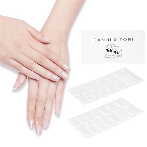 semi cured gel nail strips|danni & toni semi cured gel nail strips.